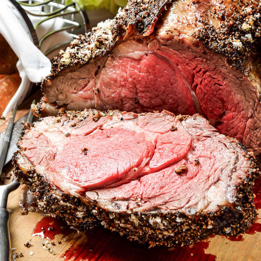 Pig of the Month BBQ Boneless Garlic Herb  Prime Rib Roast