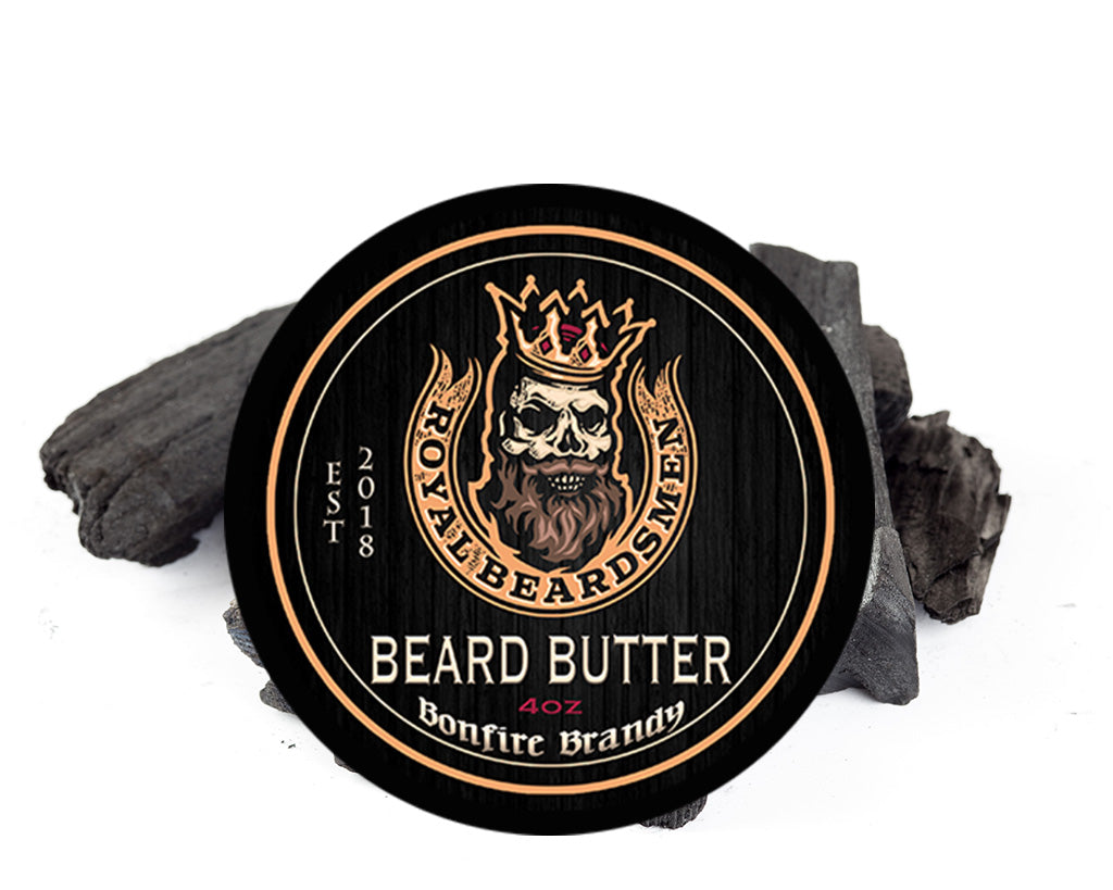 Royal Beardsmen Bonfire Brandy 4oz Premium Beard Butter