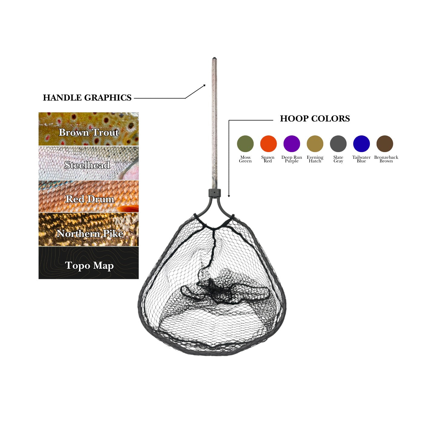 Natives Fly Fishing Steelhead Net
