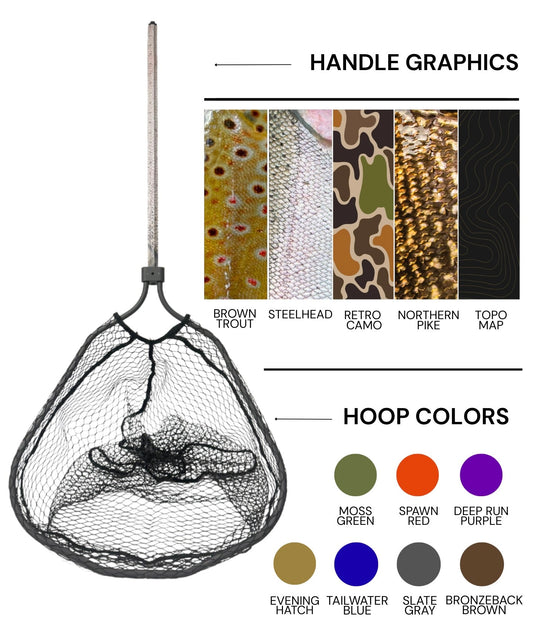 Natives Fly Fishing Steelhead Net