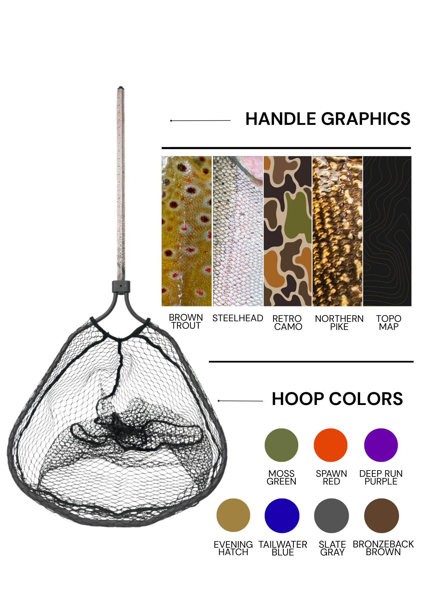 Natives Fly Fishing Steelhead Net