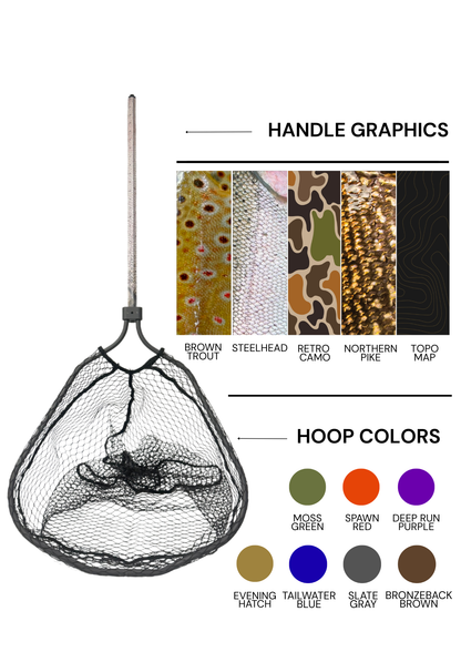 Natives Fly Fishing Steelhead Net