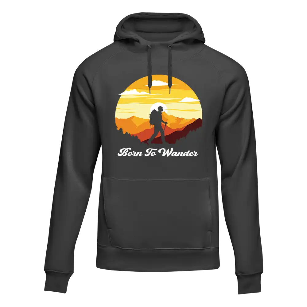 Outdoorzees Born To Wander Unisex Hoodie