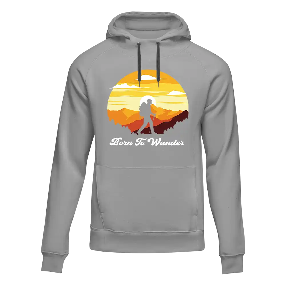 Outdoorzees Born To Wander Unisex Hoodie