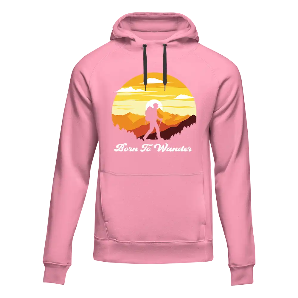 Outdoorzees Born To Wander Unisex Hoodie