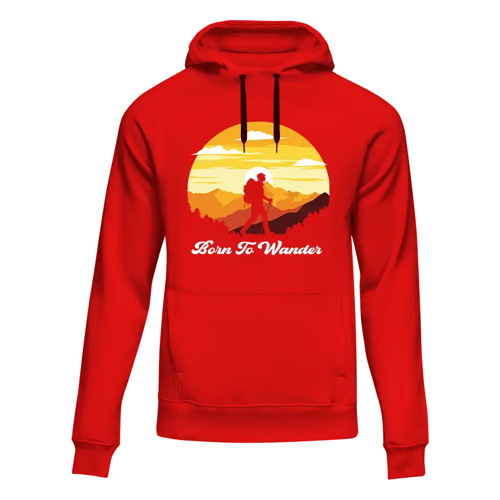 Outdoorzees Born To Wander Unisex Hoodie