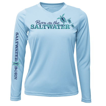 Saltwater Born Key West "Born On The Saltwater" Long Sleeve UPF 50+ Dry-Fit Shirt