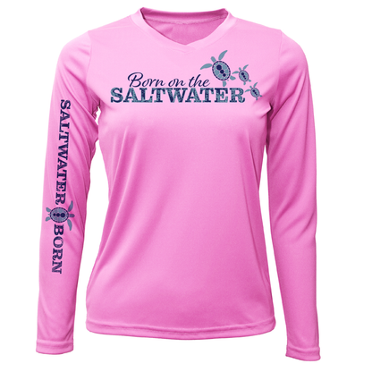 Saltwater Born Key West "Born On The Saltwater" Long Sleeve UPF 50+ Dry-Fit Shirt