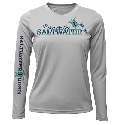 Saltwater Born Key West "Born On The Saltwater" Long Sleeve UPF 50+ Dry-Fit Shirt