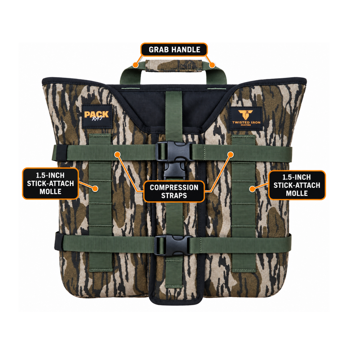 Twisted Iron Hunting BOTTOMLAND: Pack Rat Tree Hugger FULL SEND SYSTEM