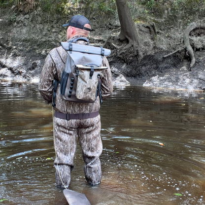 Dry Pocket Waterproof Floating Shell Bag / Dry Bag - Mossy Oak Bottomland Camo