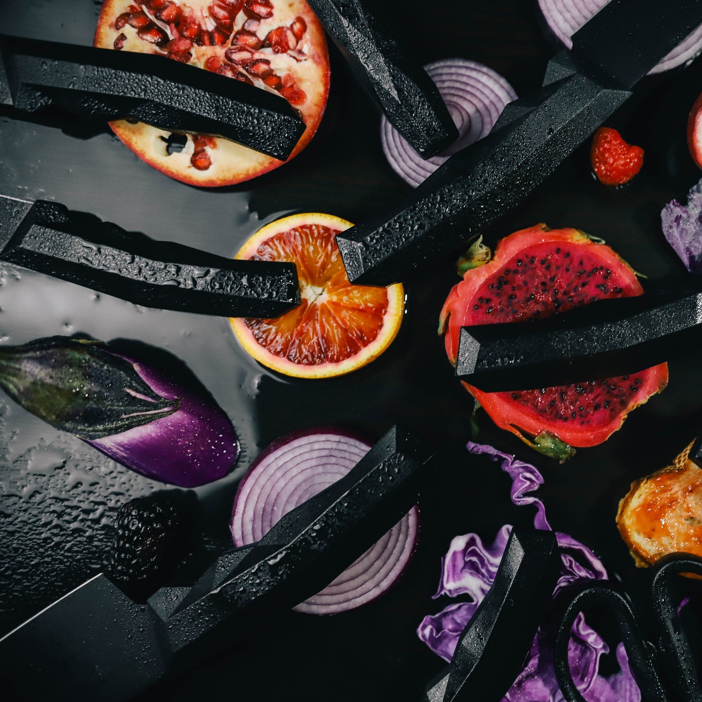 DFACKTO Boulder Series™ 15 Piece Cutlery Set // Black