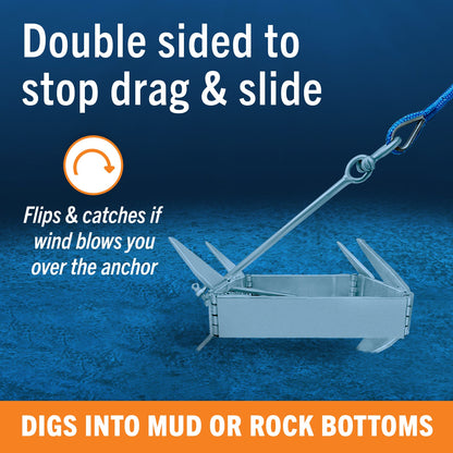 Better Boat - Box Anchor for Boats Folding Anchor