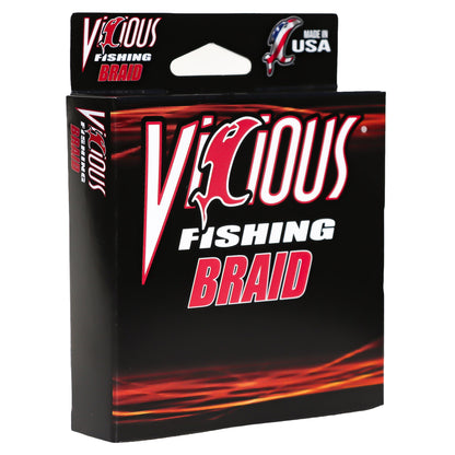 Vicious Standard Green Braid - 10 Lb Test