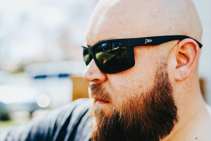 Detour Sunglasses Breach XL - Matte Black - Jet Black Polarized ANSI Z87+