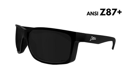 Detour Sunglasses Breach - Matte Black - Jet Black Polarized ANSI Z87+
