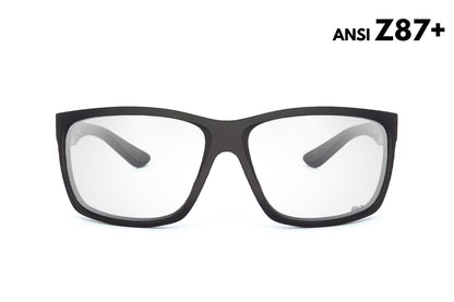 Detour Sunglasses Breach - Matte Black - Clear ANSI Z87+