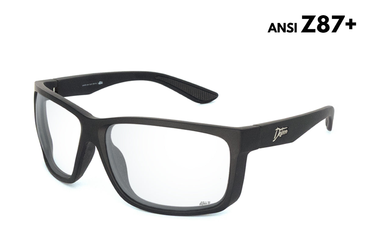 Detour Sunglasses Breach - Matte Black - Clear ANSI Z87+