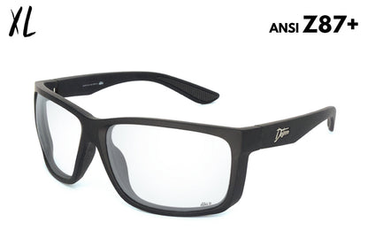 Detour Sunglasses Breach XL - Matte Black - Clear ANSI Z87+