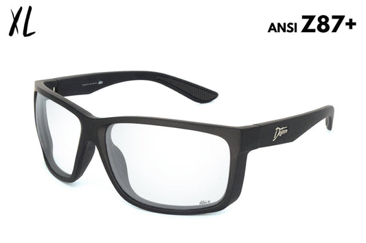 Detour Sunglasses Breach XL - Matte Black - Clear ANSI Z87+
