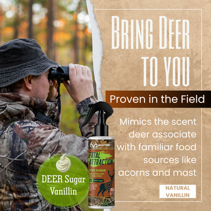 Zone Protects Deer Attractants; Realtree Fatal Attraction Big Buck Bundle