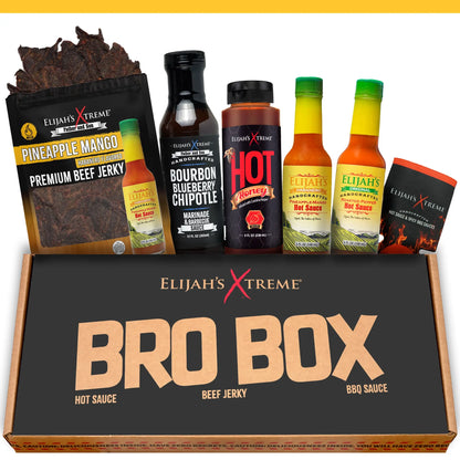Elijah's Xtreme Sweet Heat Bro Box Ultimate Hot Sauce Gift Set