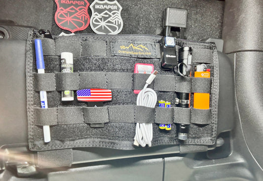 Overland Gear Guy Bronco MOLLE Visor Organizer - Ford Bronco Visor