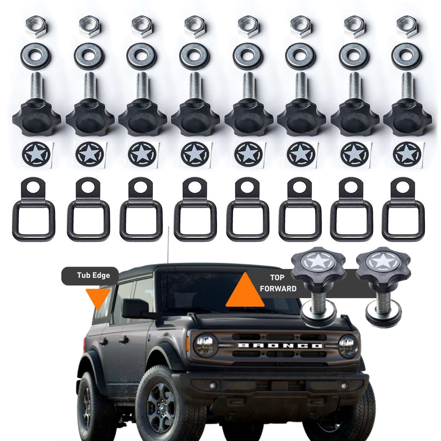 GPCA Bronco GP-Star Tie-Down Bolt Set