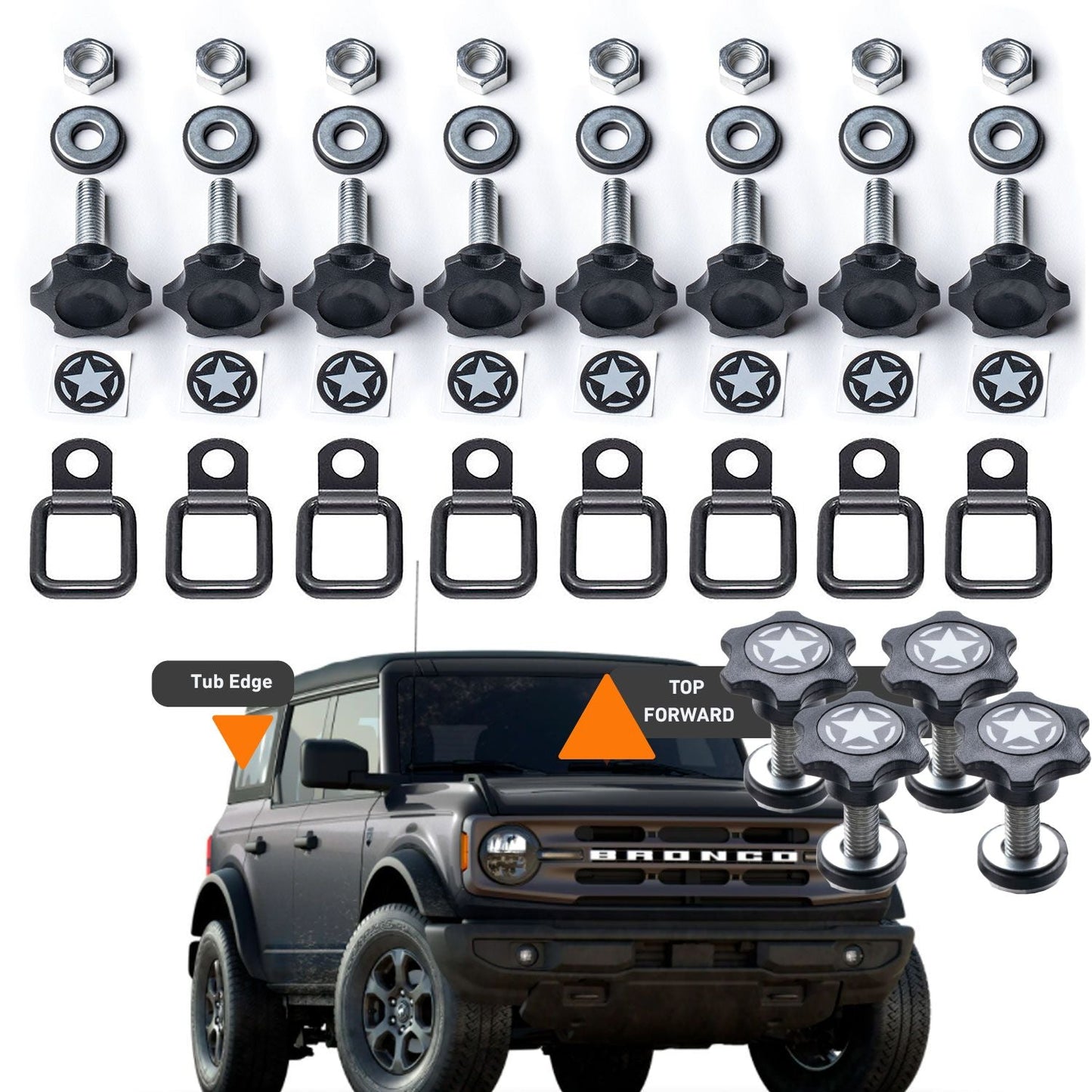 GPCA Bronco GP-Star Tie-Down Bolt Set
