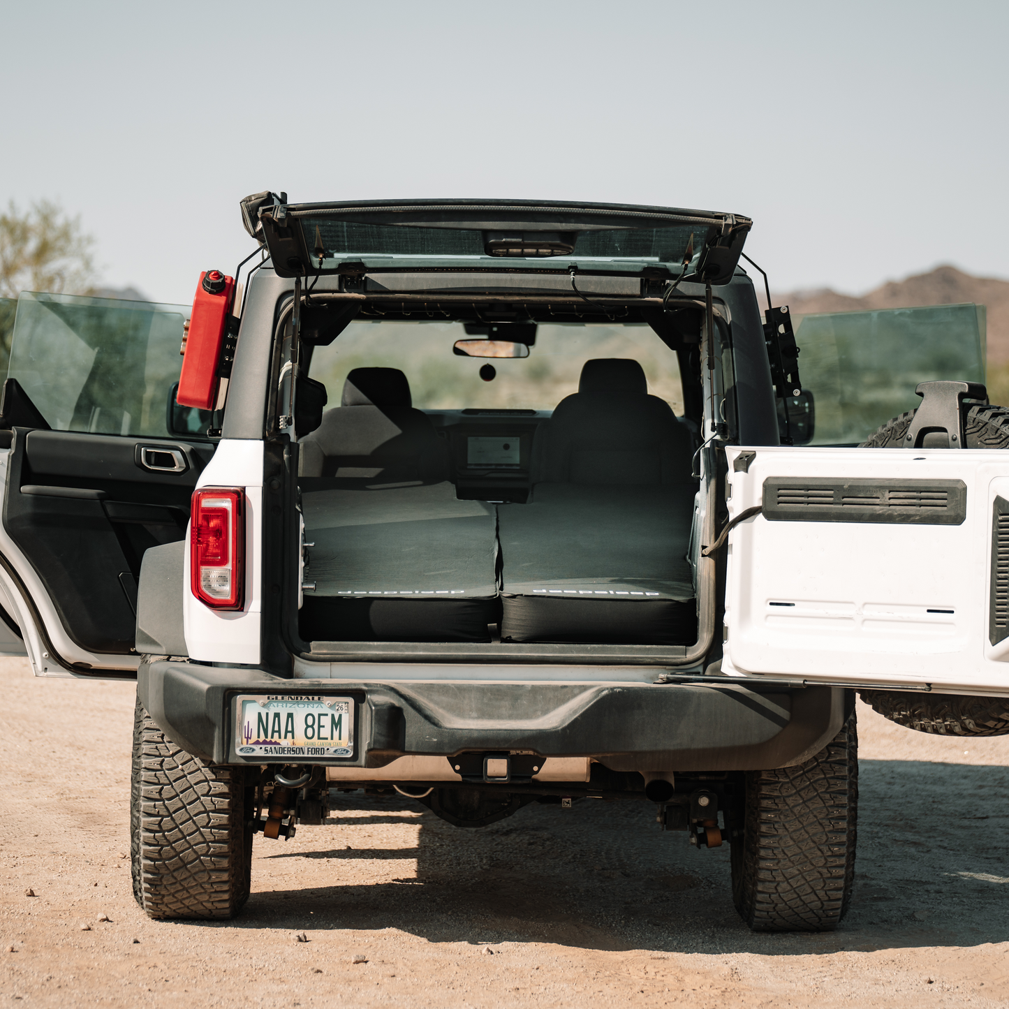 Deepsleep Solo Camping Mat for 4 Door Ford Bronco