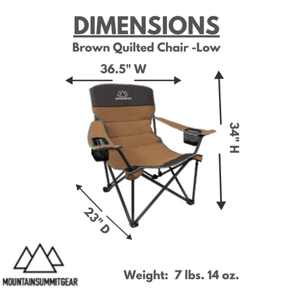 Caddis Sports Quilted Chair