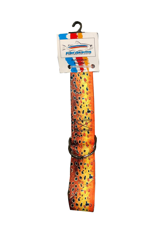 Cognito Brands Brown Trout2 Webbing Belt