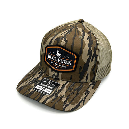 Shield Republic Buck Fiden Woven Patch Hat