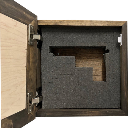 Bellewood Designs - Buck in Nature Decorative Wall-Mounted Gun Cabinet