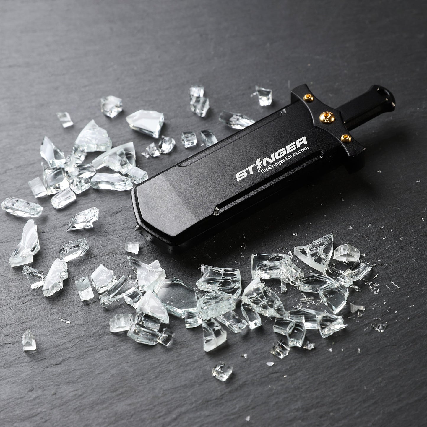 Stinger Survival Tools Buster Tool with P01 Serrated Utility Edge