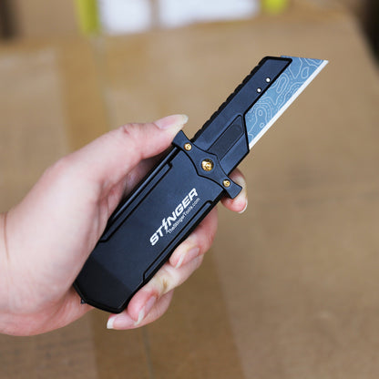 Stinger Survival Tools Buster Tool with P01 Serrated Utility Edge