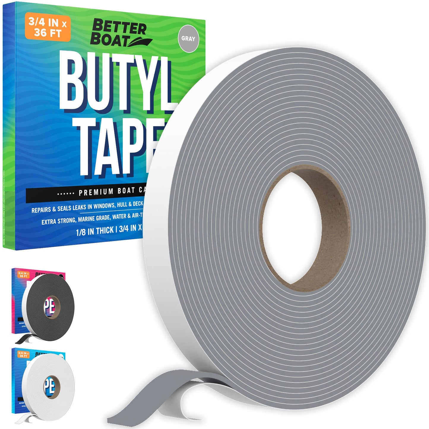 Better Boat - Butyl Tape RV and Boat Window Seal Sealant