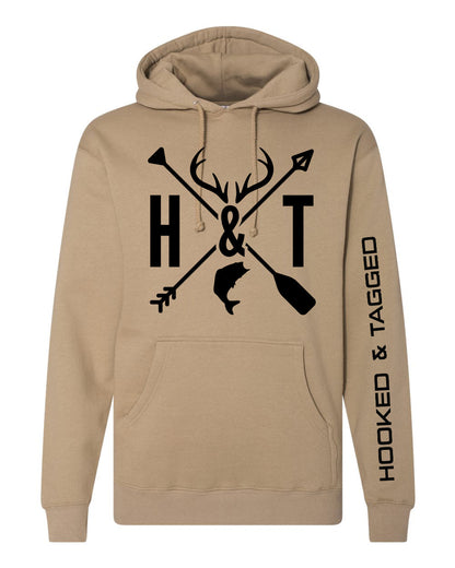 Hooked & Tagged  - Fish & Game Hoodie