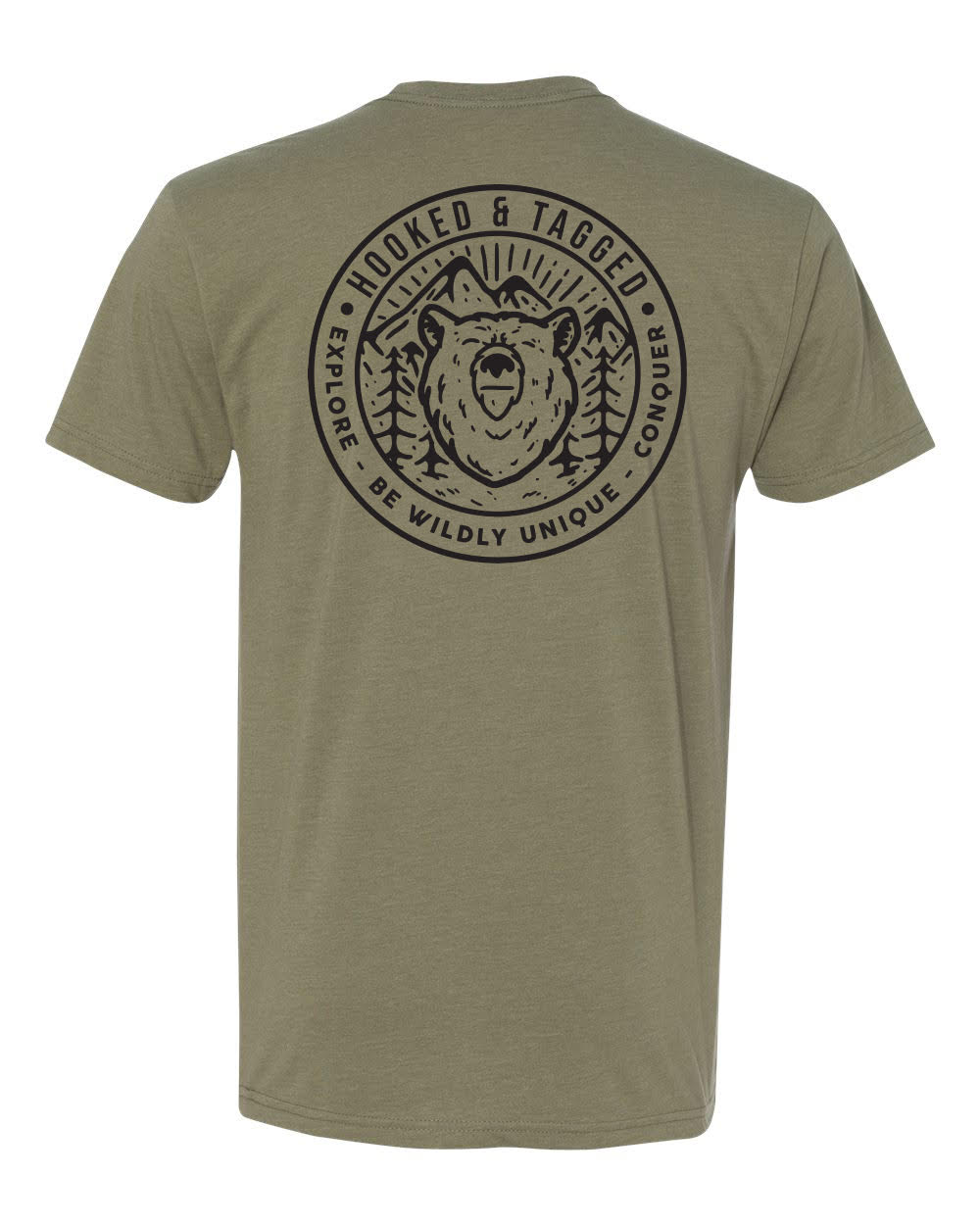 Hooked & Tagged  - Men's Explore T-Shirt