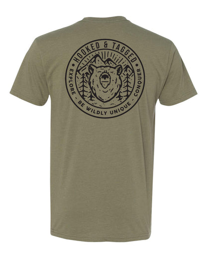Hooked & Tagged  - Men's Explore T-Shirt