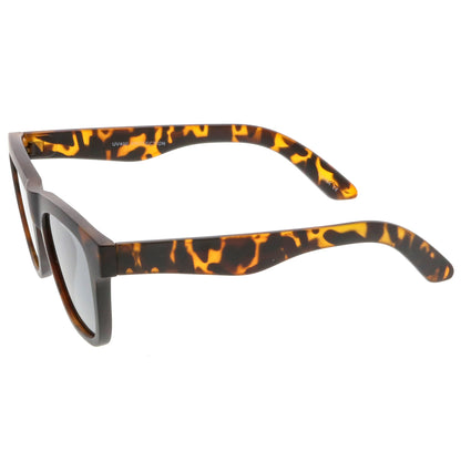 zeroUV  - Classic Thick Arms Flat Lens Square Horn Rimmed Sunglasses C286