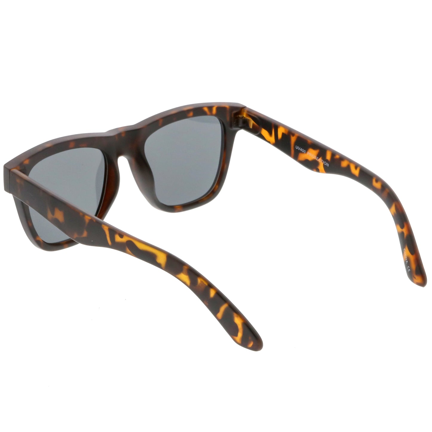 zeroUV  - Classic Thick Arms Flat Lens Square Horn Rimmed Sunglasses C286