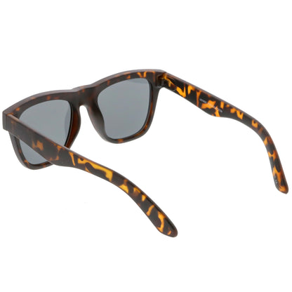 zeroUV  - Classic Thick Arms Flat Lens Square Horn Rimmed Sunglasses C286