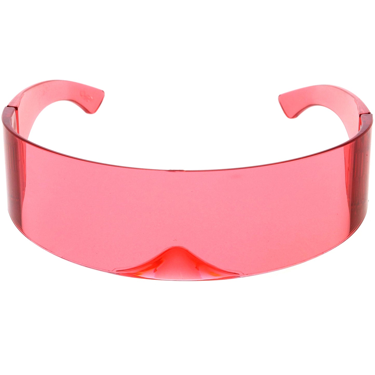 zeroUV Futuristic Retro Mirror Wrap Around Shield Sunglasses 8762