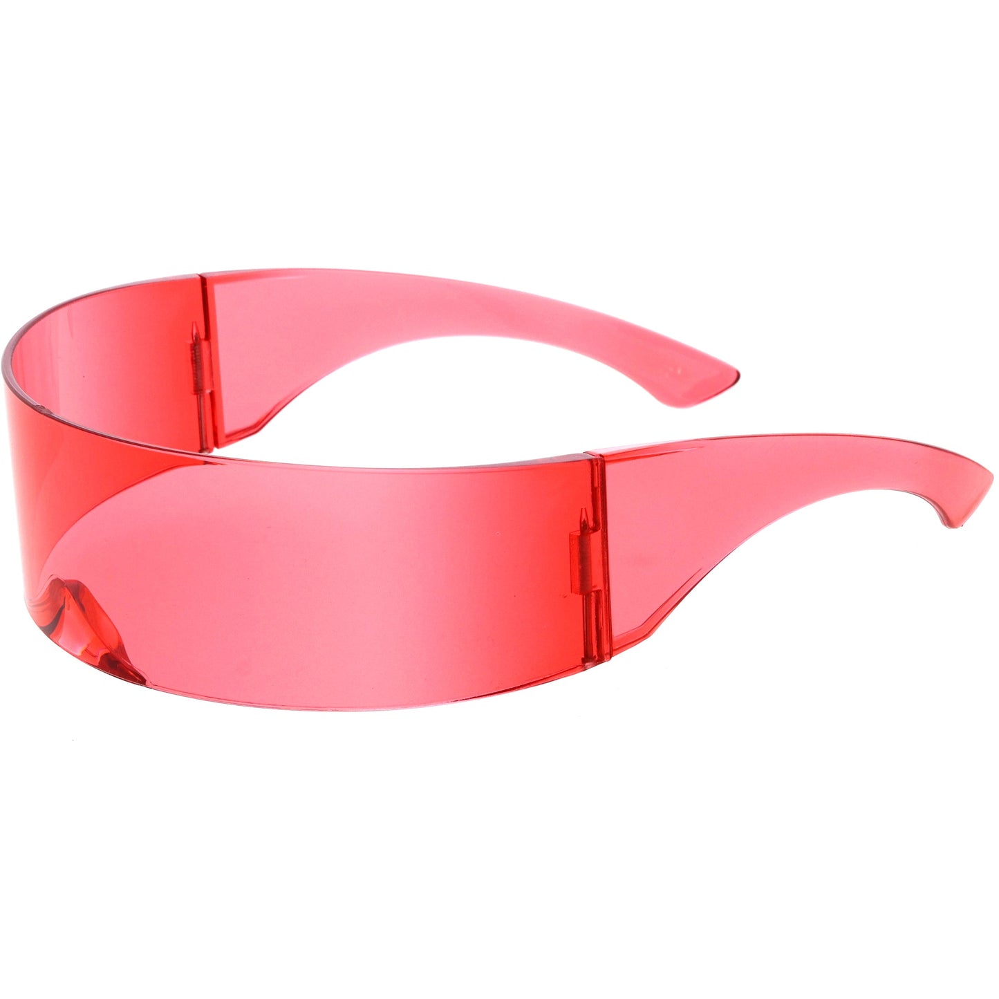 zeroUV Futuristic Retro Mirror Wrap Around Shield Sunglasses 8762