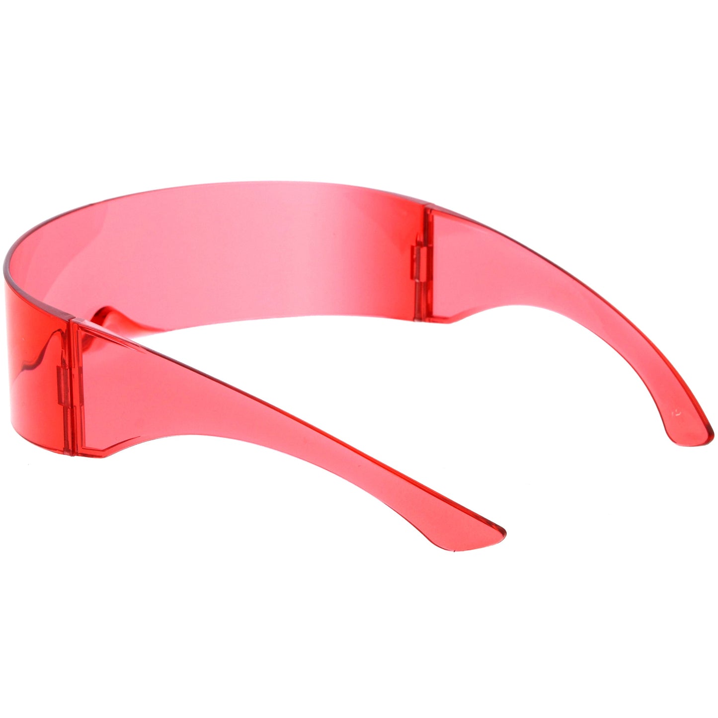 zeroUV Futuristic Retro Mirror Wrap Around Shield Sunglasses 8762