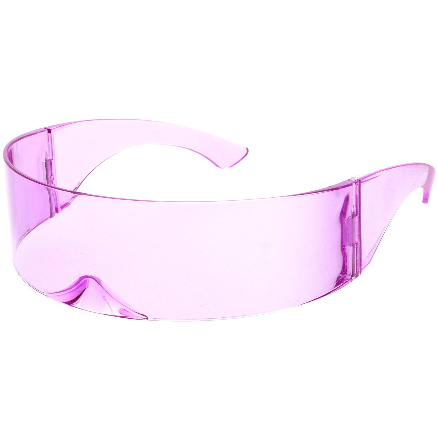 zeroUV Futuristic Retro Mirror Wrap Around Shield Sunglasses 8762