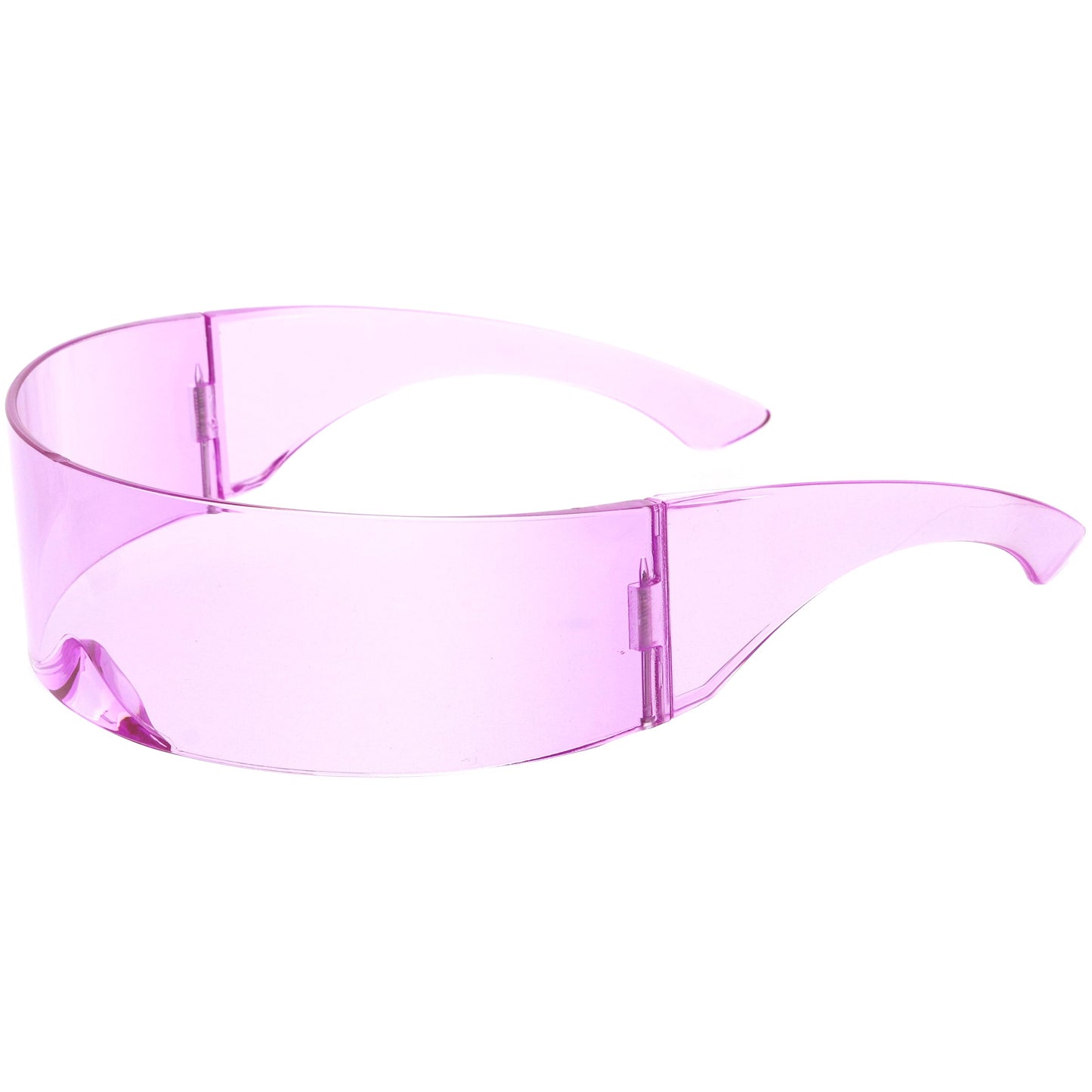 zeroUV Futuristic Retro Mirror Wrap Around Shield Sunglasses 8762