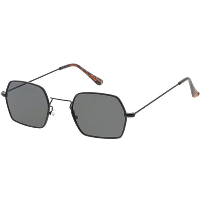 zeroUV Ultra Slim Metal Hexagon Geometric Sunglasses C633