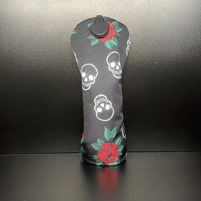ParWestGolf Skulls & Roses Canvas Headcover